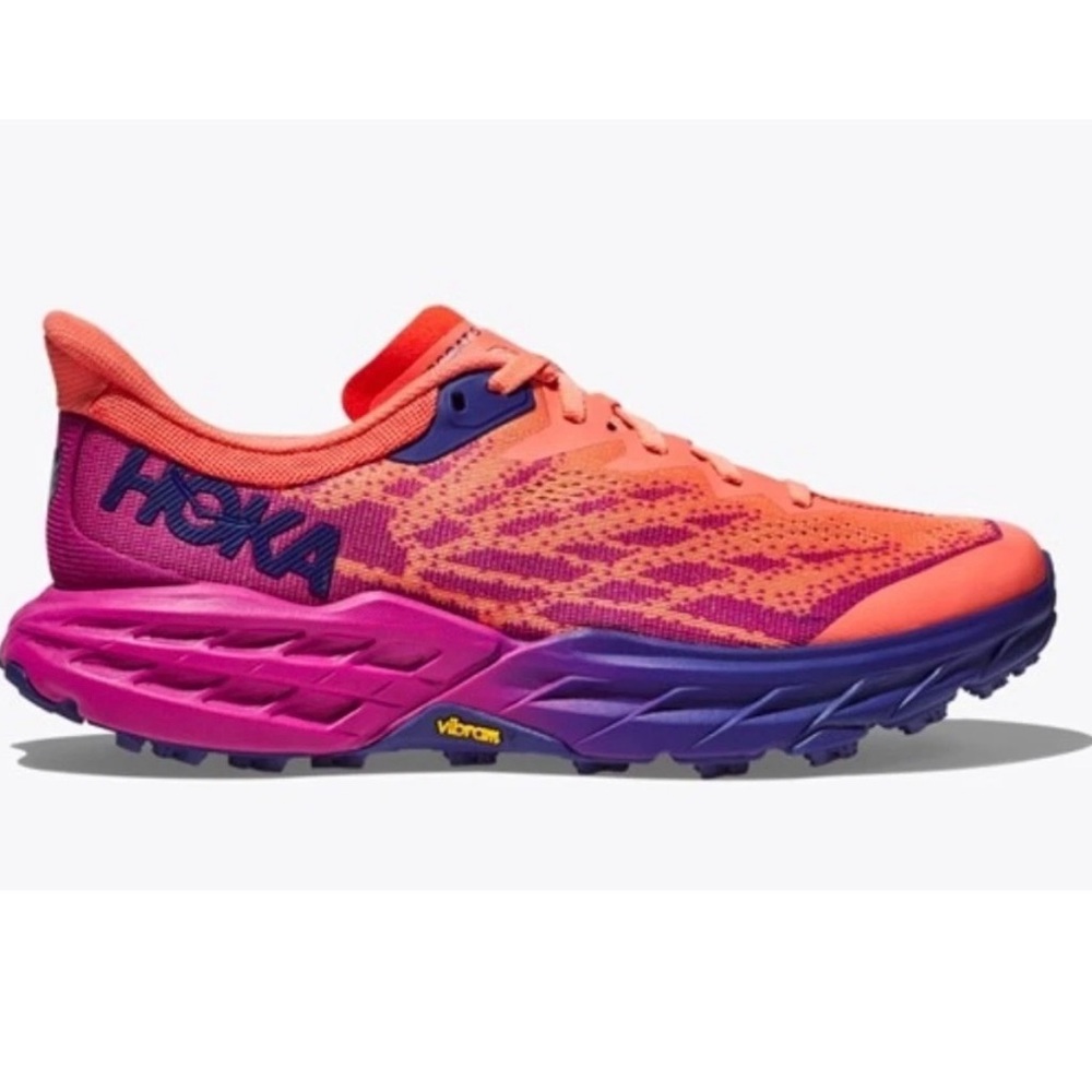 HOKA ONE Speedgoat 5
Wide Women's Trail Running Shoes Sz 11D Wide Camellia